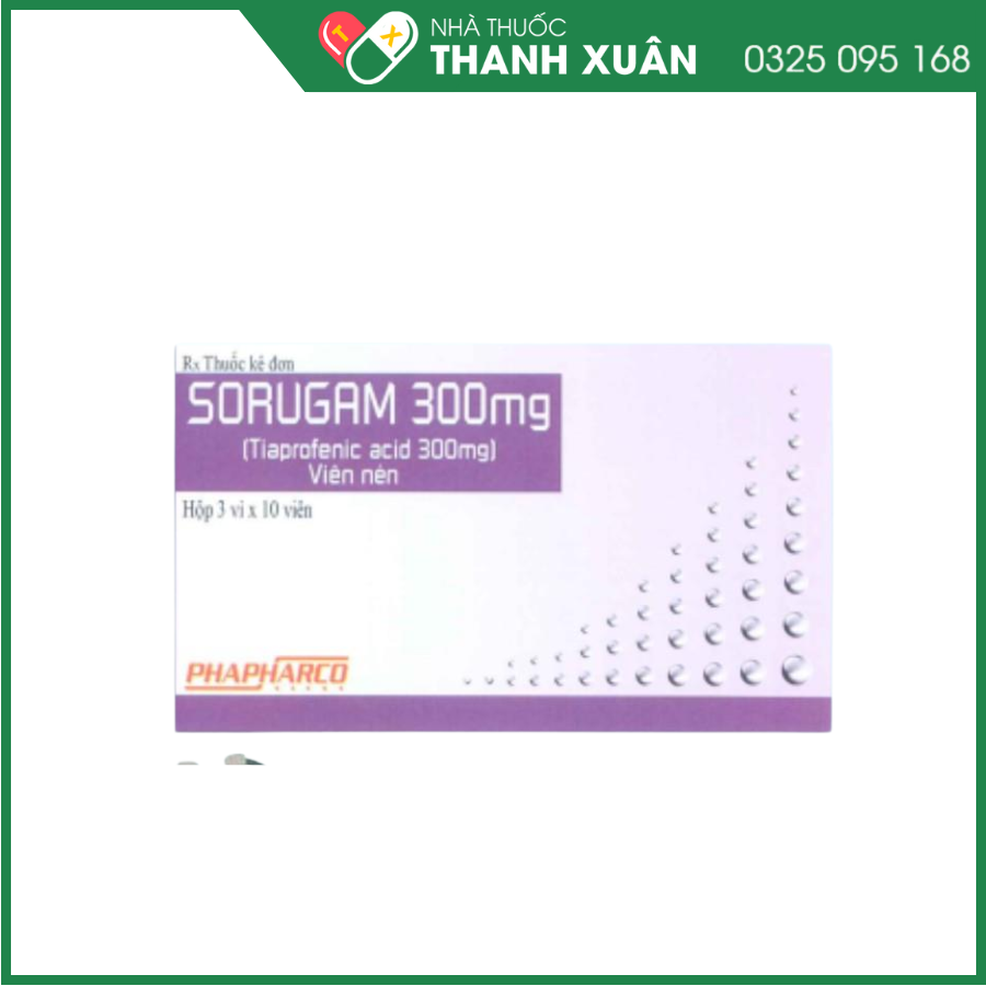 Sorugam 300mg điều trị viêm khớp dạng thấp, viêm xương khớp